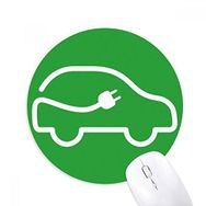 Dıythinker Line Plug Enerji Araçları Çevreyi Korur Baskılı Yuvarlak Kaymaz Kauçuk Mouse Pad