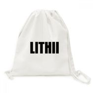 Dıythinker Lithii Element Adı Kimya Kanvas İpli Sırt Çantası