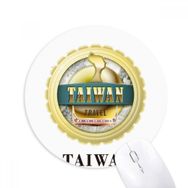Dıythinker Logo Tayvan Dragon Boat Yarış Baskılı Yuvarlak Kaymaz Kauçuk Mouse Pad
