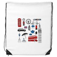 Dıythinker London Big Ben Booth Yağmurlu Posta Kutusu Sırt Çantası