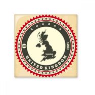 Dıythinker Londra Birleşik Krallık Birleşik Krallık Ülke Haritası 10x10 cm Seramik Karo