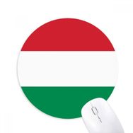 Dıythinker Macaristan Ulusal Bayrağı Avrupa Ülke Baskılı Yuvarlak Kaymaz Kauçuk Mouse Pad