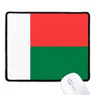 Dıythinker Madagaskar Ulusal Bayrağı Afrika Ülke Kaymaz Siyah Başlıklı Kenarlar Mouse Pad
