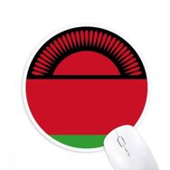Dıythinker Malawi Afrika Ulusal Amblem Baskılı Yuvarlak Kaymaz Kauçuk Mouse Pad