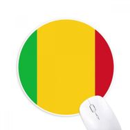 Dıythinker Mali Afrika Ulusal Amblem Baskılı Yuvarlak Kaymaz Kauçuk Mouse Pad