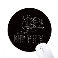 Dıythinker Matematik Kowledge Baskılı Yuvarlak Kaymaz Kauçuk Mouse Pad