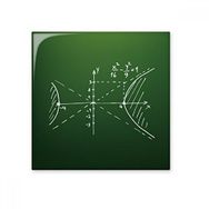 Dıythinker Matematik Kowledge Hiperbolik Eğri Seramik 10x10 cm Seramik Karo