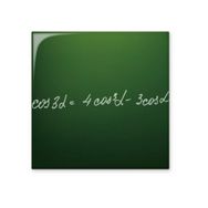 Dıythinker Matematik Kowledge Kosinüs Formula 20x20 cm Seramik Karo