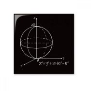 Dıythinker Matematik Kowledge Küre Denklemi 20x20 cm Seramik Karo