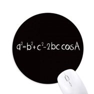 Dıythinker Matematik Kowledge Üçgen Formül Baskılı Yuvarlak Kaymaz Kauçuk Mouse Pad