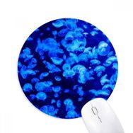 Dıythinker Mavi Bilim Doğa Deniz Anası Okyanus Resmi Baskılı Yuvarlak Kaymaz Kauçuk Mouse Pad