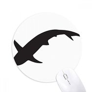 Dıythinker Mavi Okyanus Köpekbalığı Fierce Hayvan Baskılı Yuvarlak Kaymaz Kauçuk Mouse Pad