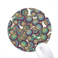 Dıythinker Mavi Sanat Şemsiye Ukiyo-e Japonya Baskılı Yuvarlak Kaymaz Kauçuk Mouse Pad