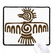 Dıythinker Meksika Totems Kel Kartal Antik Uygarlık Kaymaz Siyah Başlıklı Kenarlar Mouse Pad