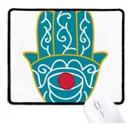 Dıythinker Mısır Desen El Kırmızı Göz Sanatı Desen Kaymaz Mousepad Oyunu Ofis Siyah Titched Kenarları Hediye