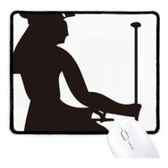 Dıythinker Mısır Firavun Asası Fresk Siluet Kaymaz Mousepad Oyunu Ofis Siyah Titched Kenarları Hediye