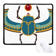 Dıythinker Mısır Kırmızı Sarı Mavi Böcek Atonizm Kaymaz Mouse Pad