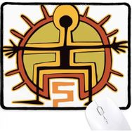 Dıythinker Mısır Şekil Güneş Totem Soyut Kaymaz Mouse Pad