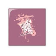 Dıythinker Mor Zebra Boyalı Hayvan 20x20 cm Seramik Karo