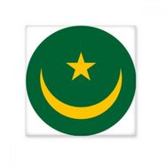 Dıythinker Moritanya Afrika Ulusal Amblem 15x15 cm Seramik Karo