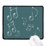 Dıythinker Müzik Notasyonu Kabarcık Kombinasyon Desen Kaymaz Siyah Başlıklı Kenarlar Mouse Pad