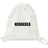 Dıythinker Nebraska Amerika Şehir Adı Kanvas İpli Sırt Çantası