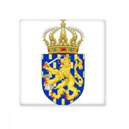 Dıythinker Nederlands Avrupa Ulusal Amblem Seramik 10x10 cm Seramik Karo