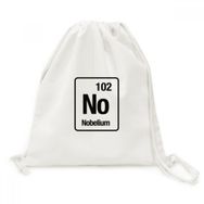 Dıythinker Nobelium Kimyasal Element Chem Kanvas İpli Sırt Çantası