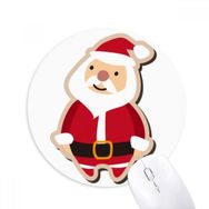 Dıythinker Noel Baba Çizgi Film Festival Baskılı Yuvarlak Kaymaz Kauçuk Mouse Pad