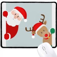 Dıythinker Noel Baba Elk Peep Kaymaz Mouse Pad