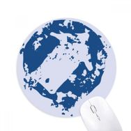 Dıythinker Ok Basit Tasarım Baskılı Yuvarlak İllüstrasyon Desen Baskılı Yuvarlak Kaymaz Kauçuk Mouse Pad