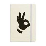 Dıythinker OK Jest Silhouette Desenli Baskılı A5 Defter