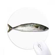 Dıythinker Okyanus Balık Etkinliği Uzun Siyah Baskılı Yuvarlak Kaymaz Kauçuk Mouse Pad