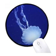 Dıythinker Okyanus Denizanası Bilim Doğa Resim Yuvarlak Kaymaz Mouse Pad