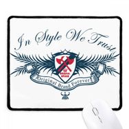 Dıythinker Orijinal Ortaçağ Şövalyeleri Avrupa Amblemi Kaymaz Siyah Başlıklı Kenarlar Mouse Pad