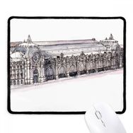 Dıythinker Orsay Müzesi Paris Fransa Kaymaz Siyah Başlıklı Kenarlar Mouse Pad