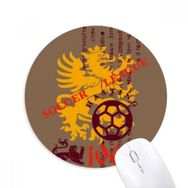 Dıythinker Orta Çağ Ejderha Futbol Ligi Baskılı Yuvarlak Kaymaz Kauçuk Mouse Pad
