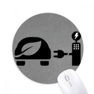 Dıythinker Otomatik Şarj İstasyonu Enerji Araçları Çevreyi Korur Baskılı Yuvarlak Kaymaz Kauçuk Mouse Pad