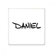 Dıythinker Özel El Yazısı İngilizce İsim DANIEL 20x20 cm Seramik Karo