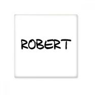 Dıythinker Özel El Yazısı İngilizce İsim Robert 15x15 cm Seramik Karo