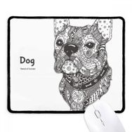 Dıythinker Paint Run Dog Friend Company Kaymaz Siyah Başlıklı Kenarlar Mouse Pad