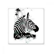 Dıythinker Palawan Tropikal Stil Zebra Hayvan 15x15 cm Seramik Karo