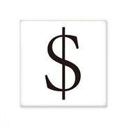 Dıythinker Para Birimi Sembolü Amerikan Dolar Seramik 10x10 cm Seramik Karo