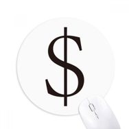 Dıythinker Para Birimi Sembolü Amerikan Doları Baskılı Yuvarlak Kaymaz Kauçuk Mouse Pad