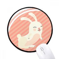 Dıythinker Paskalya Din Festivali Pembe Kültür Yuvarlak Kaymaz Mouse Pad