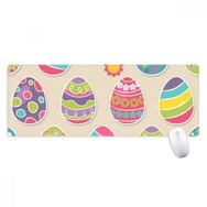 Dıythinker Paskalya Din Hıristiyanlık Festivali Sevimli Renkli Kaymaz Mouse Pad