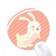 Dıythinker Paskalya Dini Festival Pembe Kültür Baskılı Yuvarlak Kaymaz Kauçuk Mouse Pad