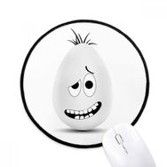 Dıythinker Paskalya Festivali Komik Renkli Yumurta Kültürü Yuvarlak Kaymaz Mouse Pad