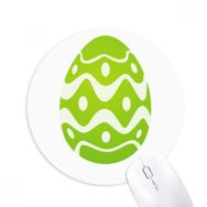 Dıythinker Paskalya Festivali Yumurta Tasarımı Kültür Desenli Baskılı Yuvarlak Kaymaz Kauçuk Mouse Pad