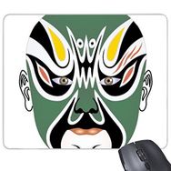 Dıythinker Pekin Operası Pekin Operası Yüz Maskesi Renkli Yaguanlou Sanat Çin Geleneksel Kültür İllüstrasyon Desen Baskılı Dikdörtgen Kaymaz Kauçuk Mouse Pad